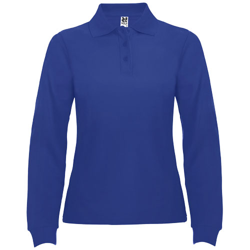 Polo publicitaire Femme coton 220gr Estrella ROLY Bleu royal